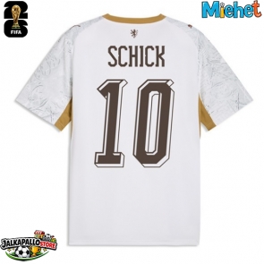 Tšekki Patrik Schick #10 Vieraspaita MM-kisat 2026 Lyhythihainen